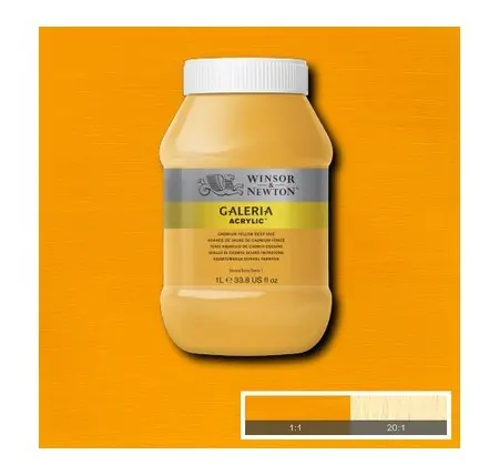 Galeria Acrylic 1L Cad Yellow Deep Hue 115