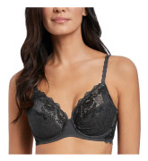 Lace Perfection Average Wire Bra Black