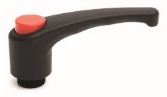 Spännhandtag M5 Nylon med invändig gänga (zinkgänga)
