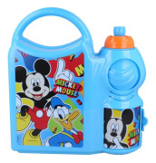 Matlåda Lunchbox med vattenflaska Musse Pigg
