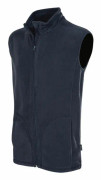 Active Fleece Vest For Men Darkblue