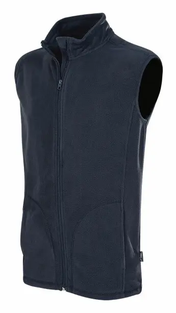 Active Fleece Vest For Men Darkblue