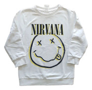 Nirvana Kids Sweatshirt: Inverse Smiley (3-4 Years)