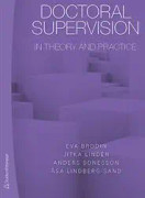 Doctoral supervision in theory and practice