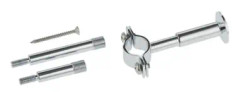 Duschrörsklammer Mora för rör Ø18/19 mm, justerbart 50-126 mm