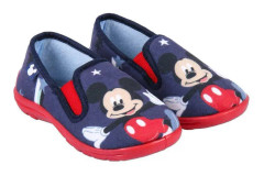 Mickey Mouse House Slippers Navy Blue