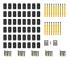 vidaXL WPC golvplattor med tillbehör 30 m² 2,2 m brun