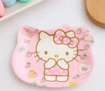 Mode tecknad hello kitty söt dopp liten maträtt