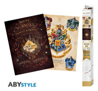 HARRY POTTER - Set 2 Chibi Posters - Crest & Marauders