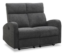 Soffa Recliner 2-Sits El - Montana - Grå - Tyg