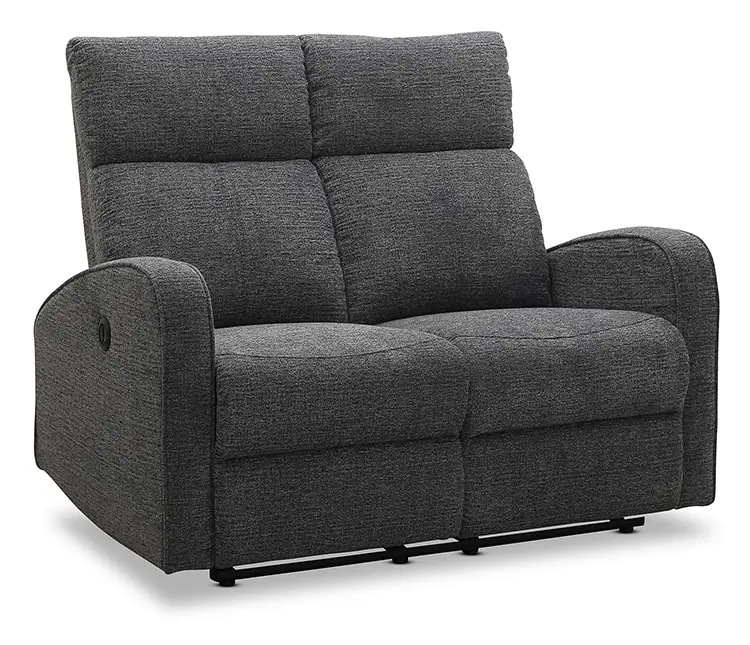 Soffa Recliner 2-Sits El - Montana - Grå - Tyg