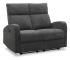 Soffa Recliner 2-Sits El - Montana - Grå - Tyg