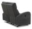 Soffa Recliner 2-Sits El - Montana - Grå - Tyg