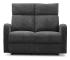 Soffa Recliner 2-Sits El - Montana - Grå - Tyg