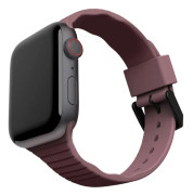 [U] Apple Watch Band 41mm/40mm/38mm, Series 7/6/5/4/3/2/1/SE - Aurora Dusty Rose - KlocKräm för smart klocka - antimikrobiell - matt rosa - för Apple
