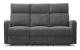 Soffa El-recliner 3-Sits - Montana - Grå - Tyg