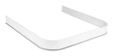 Duschsarg Stabil 920X920X920Mm Kompl K-Pack Alum Vit