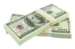 Låtsaspengar - 100 Amerikanska dollar (100 sedlar)