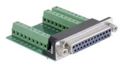 Delock 65317 D-Sub honkontakt 180 ° Antal poler: 25, 27 1 st
