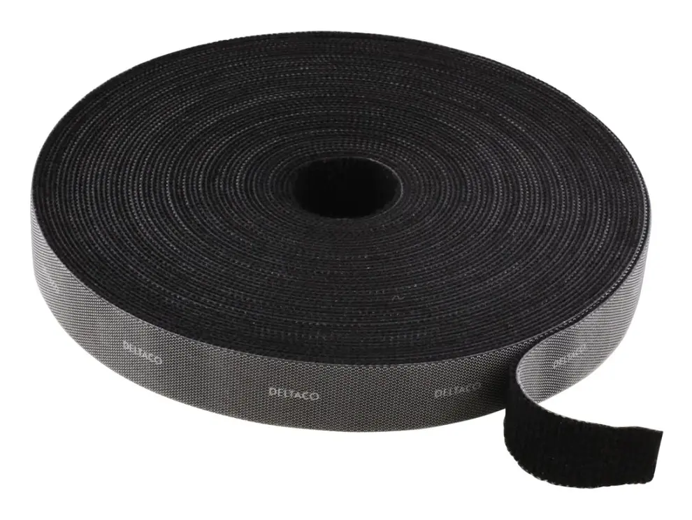 DELTACO Hook and loop fastener cable ties width 2