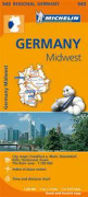 Germany Midwest - Michelin Regional Map 543