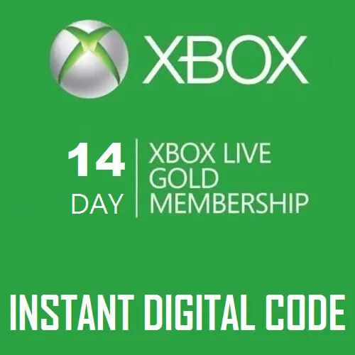 Xbox Live 14 Days Gold Membership Digital Code