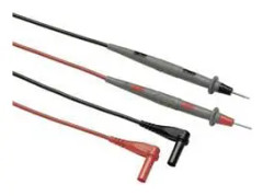 Fluke TL71-1 Säkerhets-mätledning-Set Laminerade stickdon 4 mm Prob 1.50 m Svart, Röd 1 st
