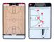 vidaXL Dubbelsidig taktikplatta för basket 35x22 cm
