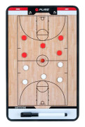 vidaXL Dubbelsidig taktikplatta för basket 35x22 cm