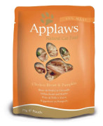 Applaws Chicken Breast with Pumpkin, Vuxen, Kyckling, Pumpa, 70 g