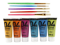 A-Color - Glitter Color and Kids Paint Brushes