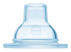 MAM Soft Silikon Spill-Proof Spout Set of 2 Transparent (Set of 2)