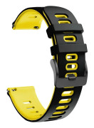 Twin Sport Armband Garmin Descent G1 - Svart/gul