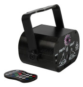 Djworld mini effekt 60 mönster rgb usb laddat laserljus