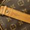 Pre-owned Louis Vuitton Monogram Keepall Bandouliere 55 Brown