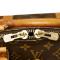 Pre-owned Louis Vuitton Monogram Keepall Bandouliere 55 Brown