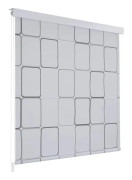 vidaXL Rullgardin för dusch 80x240 cm fyrkant