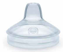 NUK Nature Sense drickpip spillfri silikon 2-p
