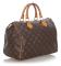 Pre-owned Louis Vuitton Monogram Speedy 30 Brown