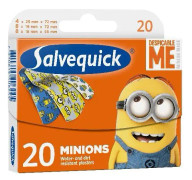 SALVEQUICK_Minions Water & Dirt Resistant Plasters plastry z opatrunkiem 20szt.