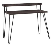 HAVEN Skrivbord 114 cm Espresso Dorel Home