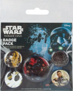 Star Wars Rogue One Rebel Badge Pack