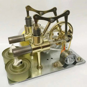Balans stirling motor miniatyr modell ångkraft teknik