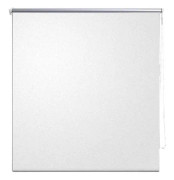 vidaXL Rullgardin för mörkläggning 100 x 175 cm vit