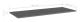Hyllplan 4 st grå högglans 100x40x1,5 cm spånskiva