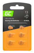 Green Cell 6x Batteri för hörapparater Typ 13 / P13
