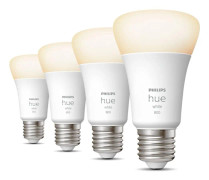 Philips Hue White 9W E27 4-pack