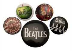 Pyramid The Beatles (white) Badgepack
