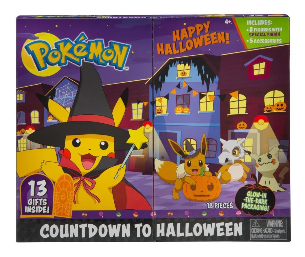 Pokemon Halloween Countdown Calendar