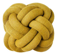 Knot Kudde 30 cm Gul